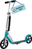HUDORA BigWheel Scooter 205 - tvirtas aliuminio paspirtukas - reguliuojamo aukščio ir sulankstomas miesto paspirtukas - vaikų ir suaugusiųjų paspirtukas iki 100 kg - paspirtukas su stovu