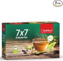 Jentschura 7 x 7 žolelių arbata 100 filtrų maišelių po 1,75 g