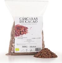 Kakavos dubenėliai 300 g - natūralūs kakavos dubenėliai užpilams ir kepimui - kvapnus ingredientas kakavos arbatai - produktas iš San Tomė ir Prinsipės