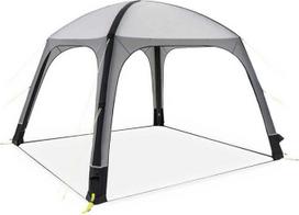 KAMPA Air Shelter 300 - pripučiama 3 x 3 m dydžio šventinė palapinė - tentas su 6000 mm hidrostatine galvute - su šoninėmis sienelėmis, rankiniu siurbliu ir kaiščiais - kempingo pavėsinė ir apsauga nuo saulės