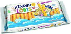 Kinder Löbis, Löffelbiskuits ohne Zuckerkruste, leckere Kinderkekse, (2 x 100g) 200g