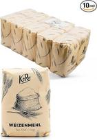 KoRo - 550 tipo kvietiniai miltai 10 x 1 kg - smulkūs miltai kepimui, virimui ir kt. - baltymų ir skaidulų šaltinis - universalūs