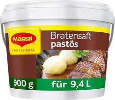 MAGGI Professional pastos sultys, be alergenų, kurių nereikia ženklinti, talpa 9,4 l, 1 pakuotė (1 x 900 g GastroBox)