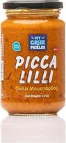 Mano graikiški marinuoti agurkai Piccalilli (garstyčių daržovės) Pakuotė 2 x 350 g (iš viso 700 g)