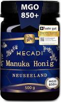 Manuka medus 850+ MGO Hecadi I Originalus medus iš Naujosios Zelandijos I su sertifikuotu ir garantuotu MGO kiekiu I 500 g