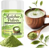 Matcha milteliai - 150 g aukštos kokybės aromatinės žaliosios arbatos Matcha, skirta gerti, virti, kepti, kokteiliams, 100 % natūrali, tinka veganams
