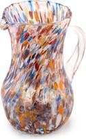 MurArt Murano stiklo ąsotis, 500 ml, bangų kolekcija, aukštis 20 cm, dekoruotas rankų darbo murinais, pagamintas Italijoje