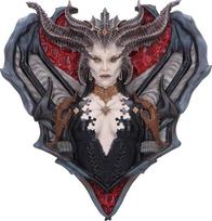 Nemesis Dabar Diablo IV Lilith Sieninė kabanti skulptūrėlė 30cm Resin Green Lieta iš geriausios dervos, profesionaliai dažyta rankomis