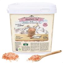 Nortembio Rožinė Himalajų druska 6,2 kg rupios (2-5 mm) 100% natūrali druska, turtinga mineralais, naudinga sveikatai, naudojama gaminant maistą, nerafinuota, be konservantų, iš Pandžabo Pakistane