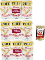 Parmalat Chef Panna Senza Lattosio, be laktozės, be glitimo, 3 x (3 x 125 ml), padažas maistui + itališkas gurmaniškas Polpa 400 g