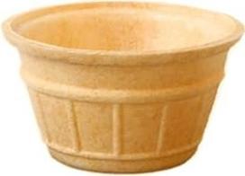 PJaspert Eiswaffeln Vaflinės taurės Serviruojamosios taurės 29 mm x 48 mm skersmuo Turinys: Pakuotė: 22 ml, 96 vnt.