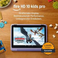 Planšetinis kompiuteris "Amazon Fire HD 10 Kids Pro" (naujausios kartos) | 6-12 metų amžiaus, 10 colių puikus ekranas, ilgas baterijos veikimo laikas, tėvų kontrolė, plonas dėklas, išleistas 2023 m., 32GB, "Happy Day