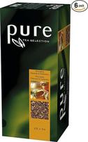 PURE Rooibos arbatos pasirinkimas Apelsinų ir karamelės arbatos maišelis 25 x 6