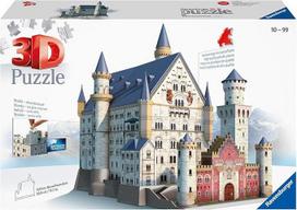 Ravensburger 12573 Neuschwanstein pilis 3D dėlionė - Pastatai, 216 dalių