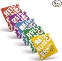 REISHUNGER Tailando kario pastos rinkinys su 5 rūšių 50 g raudonojo, geltonojo, žaliojo, Massamano, Panang kario pastos, originalus iš Tailando, skirtas ryžių patiekalams, veganiškas