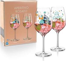 Ritzenhoff Aperitivo Rosato 2 vyno taurių rinkinys Aperitivo taurės