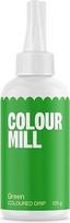 Spalva Mill Choco Drip Green: Šokoladinis glajus desertams - 125g