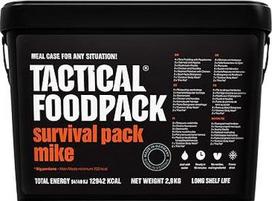 Taktinis maisto paketas "Mike Survival Pack" (21 maistas) - liofilizuotas maistas I Paruoštas valgyti I MRE I Išgyvenimas I Maistas lauke I Maistas kelionėms I Ekspedicija I Biuras