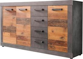 trendteam smart living Indy Gyvenamasis kambarys Komoda su stalčiais
