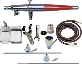 VLS-3AS rinkinys Dvigubo veikimo Paasche Airbrush pistoletas Airbrush City