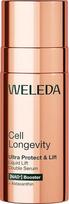 WELEDA Cell Longevity Ultra Protect & Lift Liquid Lift Double Serum - veido priežiūros serumas su [NAD+ ] stiprintuvu ir astaksantinu apsaugo nuo senėjimo ir stangrina odą (natūrali kosmetika, veganiškas, 50 ml)