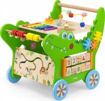 Viga Toys Medinis edukacinis stumdukas Krokodylek 12in1 | 44681 Lek | 6971608446818