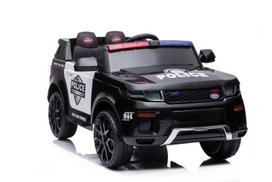 Juodas elektrinis policijos automobilis BBH-021