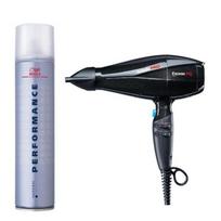 Babyliss Pro Excess Hq 2600W Bab6990Ie + Wella Performance Extra Hold Hair Spray (1 Dot) 500Ml