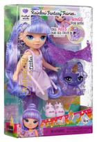 Lėlė Vaivorykštės Fėja Amethyst Rainbow High Littles violetinė 543435-EUC