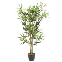 Dirbtinis bambukas žalios spalvos 120cm 552 lapai