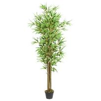Dirbtinis bambukas žalios spalvos 180cm 1288 lapų