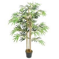 Dirbtinis bambukas žalios spalvos 120cm 730 lapų