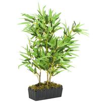 Dirbtinis bambukas žalios spalvos 80cm 500 lapai