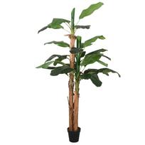 Dirbtinis bananmedis žalios spalvos 200cm 22 lapai