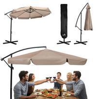 Sulankstomas sodo skėtis, 8 dalių, 350 cm, Plonos PL-881