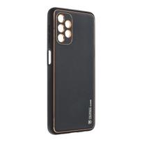 Dėklas telefonui Forcell LEATHER skirtas Samsung Galaxy A32 5G, juodas