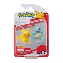 „Pokémon“: 2 figūrėlių rinkinys - Squirtle, Pikachu