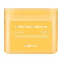 MEDIHEAL Vitamin Brightening Pad – šviesinantys toniko padeliai su niacinamidu