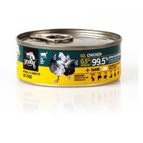 3COTY Chicken with spirulina - šlapias kačių maistas - 80g