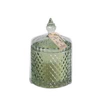 Žvakė stikliniame indelyje PEARL D10,5xH16,5 cm Natural Living 54675