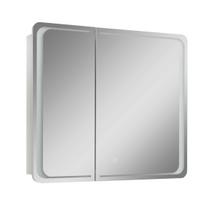 Veidrodinė spintelė VENTO 80X70 su LED apšvietimu