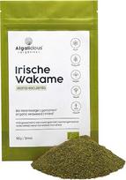 "Algalicious Wakame" ekologiški dumbliai | 50 g sumaltų 2 mm dydžio dribsnių | Džiovinti jūros dumbliai iš krištolo skaidrumo Airijos Atlanto pakrantės vandenų