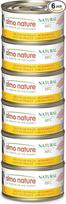 "Almo Nature HFC Natural" - drėgnas maistas suaugusioms katėms - vištienos filė - žmogiška, be glitimo ir monoproteinų - 6 x 70 g