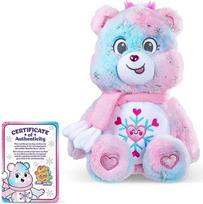 "Care Bears" 14 colių "Snowflake Sparkle" meškiukas - vidutinio dydžio pliušas - minkštas pliušinis žaislas mergaitėms ir berniukams 4+