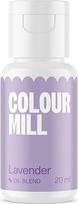 "Colour Mill Oil Blend" levandų aliejaus pagrindo maistiniai dažai - maistiniai dažai šokoladui, fondanui, keksiukams, pyragams, kepiniams, makaronams - maistiniai dažai tortų dekoravimui - 20 ml