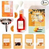 "Craftly Italian spray infusion" rinkinys, unikali aperityvo patirtis namuose, "pasidaryk pats" kokteilių rinkinys aperityvui ir spritzui