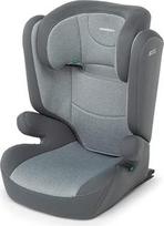 "Foppapedretti Time I-Size" vaikiška automobilinė kėdutė nuo 100 iki 150 cm aukščio 3-12 metų ECE R129 Dualfix tvirtinimas (ISOFIX ir ne ISOFIX), saugi kūno apsauga, patogus vaikiškas pagalvėlė, sidabrinė