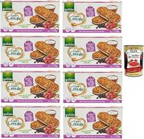 "Gullon Cuor di Cereale" sausainiai su avižų dribsniais ir raudonaisiais vaisiais bei jogurto kremo įdaru 8 x 220 g + "Italian Gourmet Polpa" 400 g