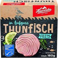 "Hawesta MSC" tuno filė infuzijoje 160 g