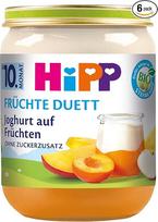 "HiPP Organic Fruit Duet" jogurtas su vaisiais, 6 vnt. (6 x 160 g)
